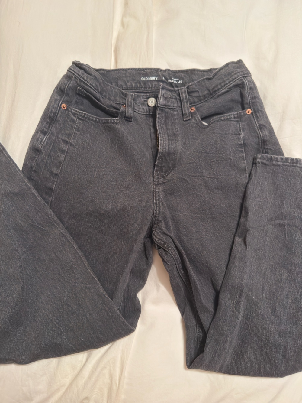 Old Navy barrel-Leg Women's Jeans in Washed Black